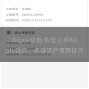 Bitpie功能 快速上手Bitpie钱包，多链资产管理技巧