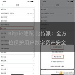 Bitpie隐私 比特派：全方位保护用户数字资产安全