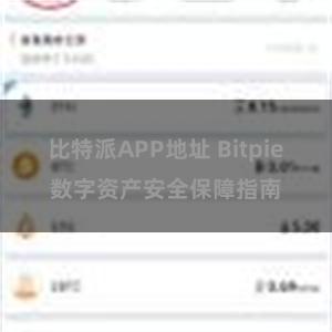 比特派APP地址 Bitpie数字资产安全保障指南