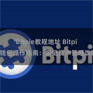 Bitpie教程地址 Bitpie钱包操作指南：多链资产管理攻略