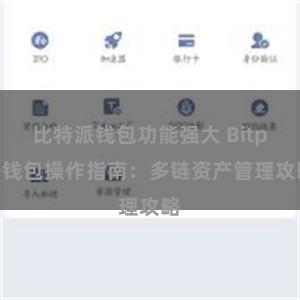 比特派钱包功能强大 Bitpie钱包操作指南：多链资产管理攻略