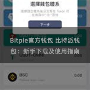 Bitpie官方钱包 比特派钱包：新手下载及使用指南