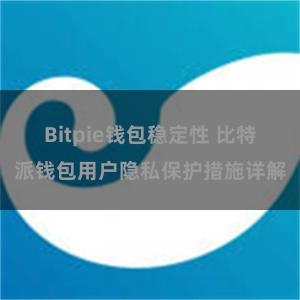 Bitpie钱包稳定性 比特派钱包用户隐私保护措施详解