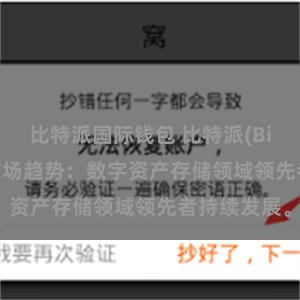 比特派国际钱包 比特派(Bitpie)钱包市场趋势：数字资产存储领域领先者持续发展。