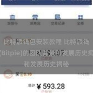比特派钱包安装教程 比特派钱包(Bitpie)的团队背景和发展历史揭秘