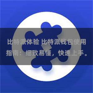 比特派体验 比特派钱包使用指南：细致易懂，快速上手。
