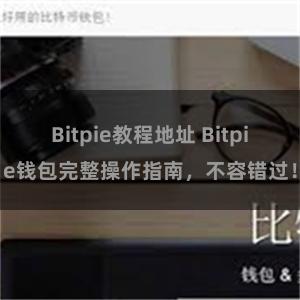 Bitpie教程地址 Bitpie钱包完整操作指南，不容错过！