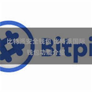 比特派安全钱包 比特派国际钱包功能介绍